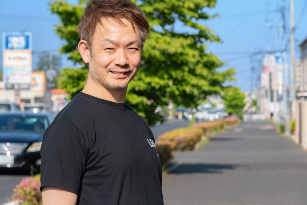 笑顔のタク(井上琢磨)